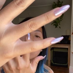 Tres She Cybersex Long Press-on Nails Acrylics